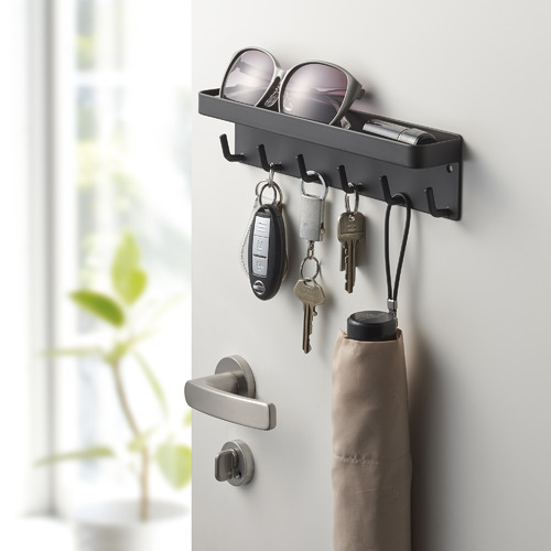 Yamazaki Smart Magnetic Key Rack with Tray